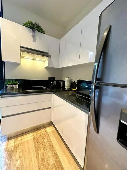 2 Beds Pool View Modern Apt/Parking, Gym, Rooftop - 405 Musa Playa del Carmen Apartamento
