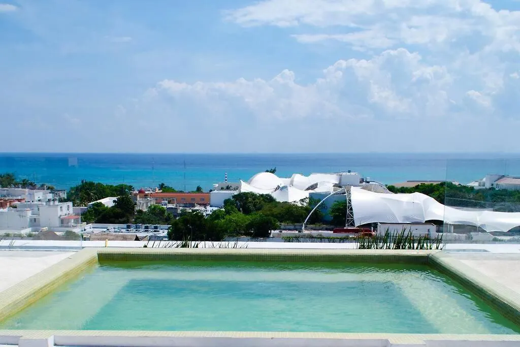 2 Beds Pool View Modern Apt/Parking, Gym, Rooftop - 405 Musa Playa del Carmen